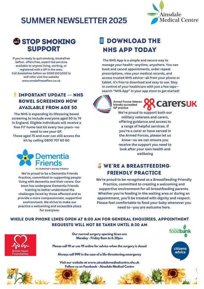 Summer 2025 Newsletter